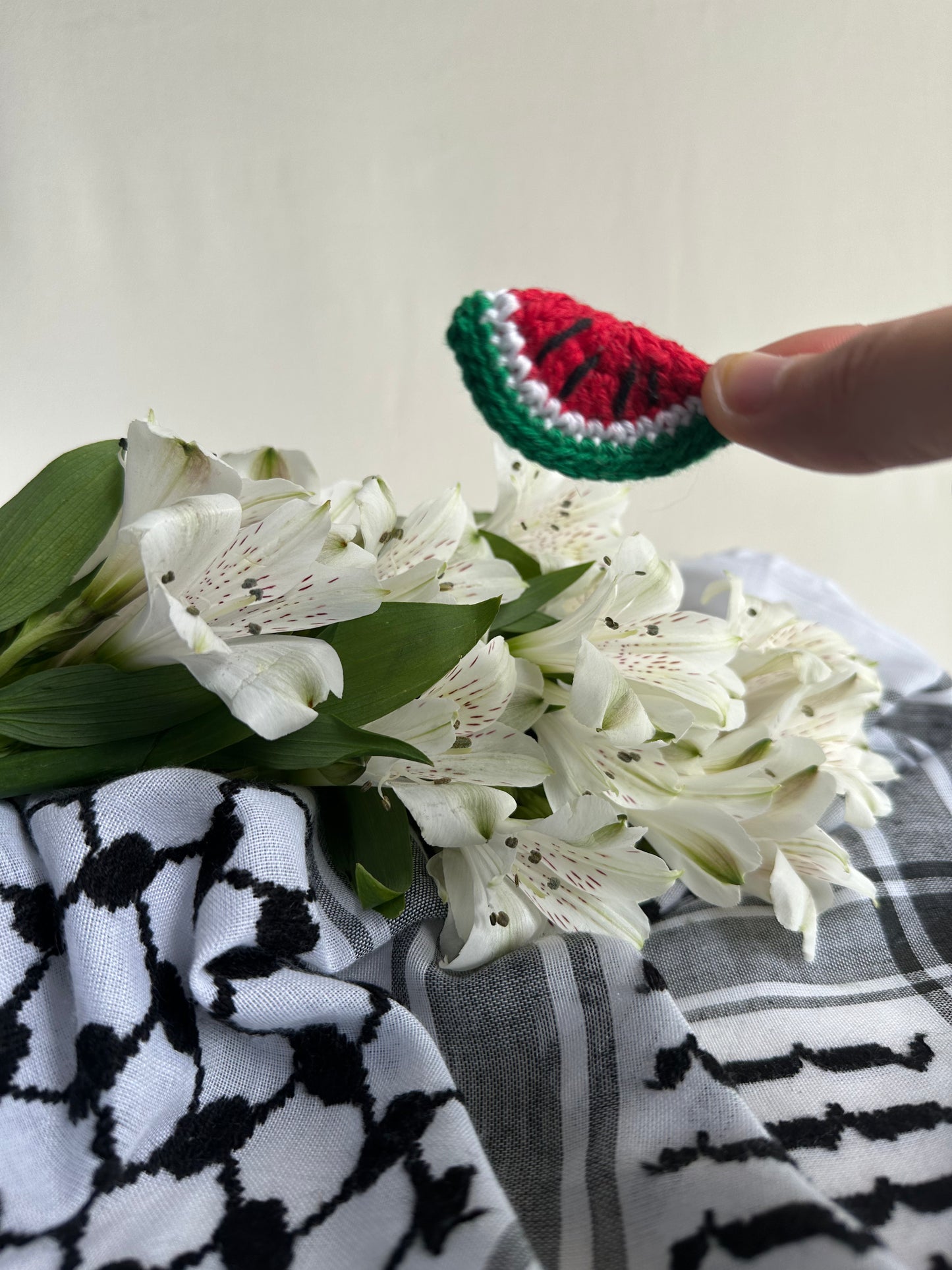 Broche pastèque