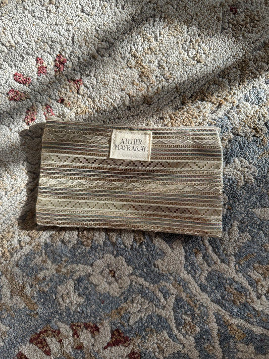 Petite pochette mensouj ligne arc en ciel