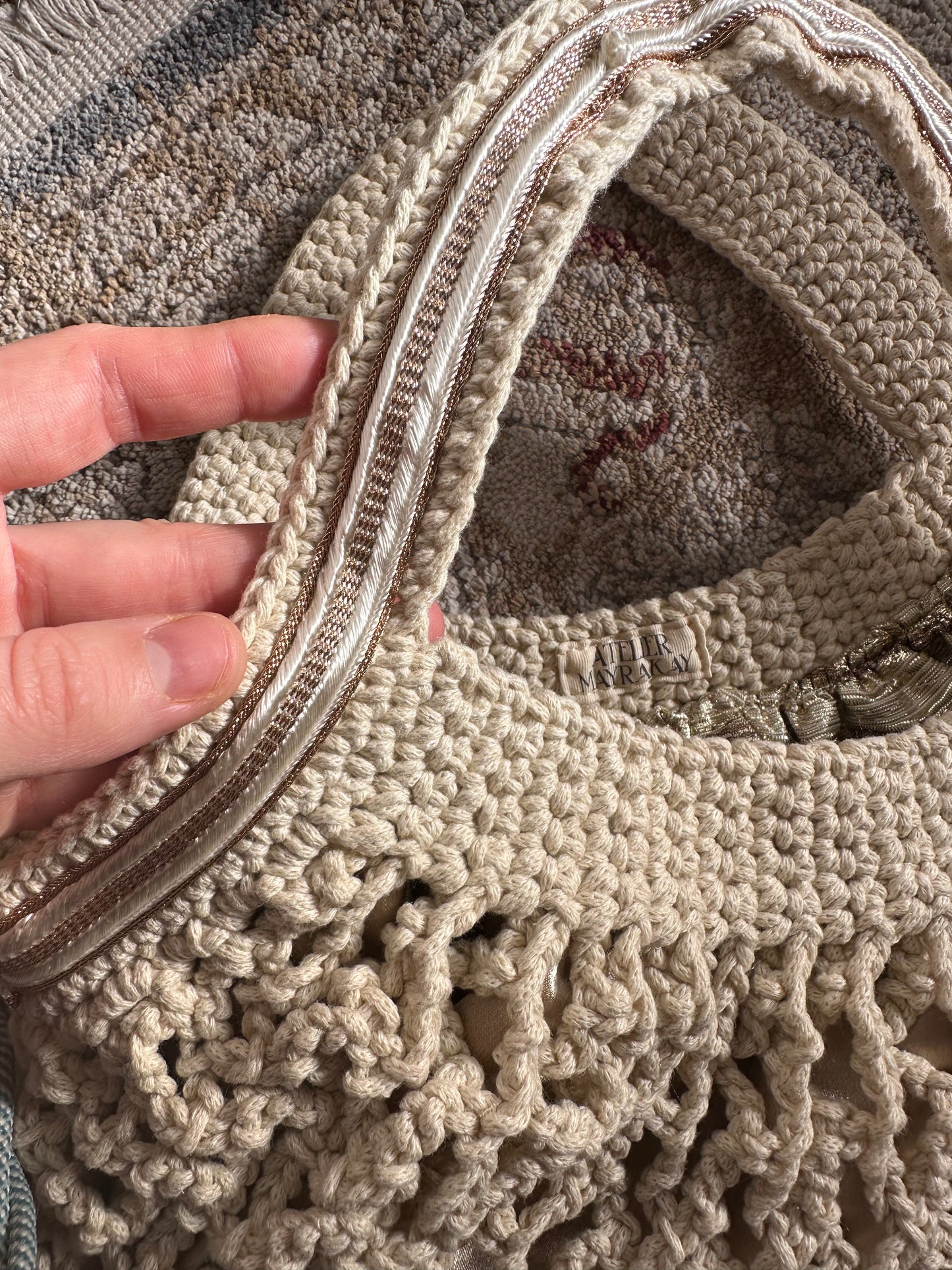 Sac en crochet ANALIA Mensouj